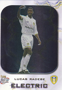 Lucas Radebe Leeds United 2000 Futera Fans' Selection Electric #E/LR